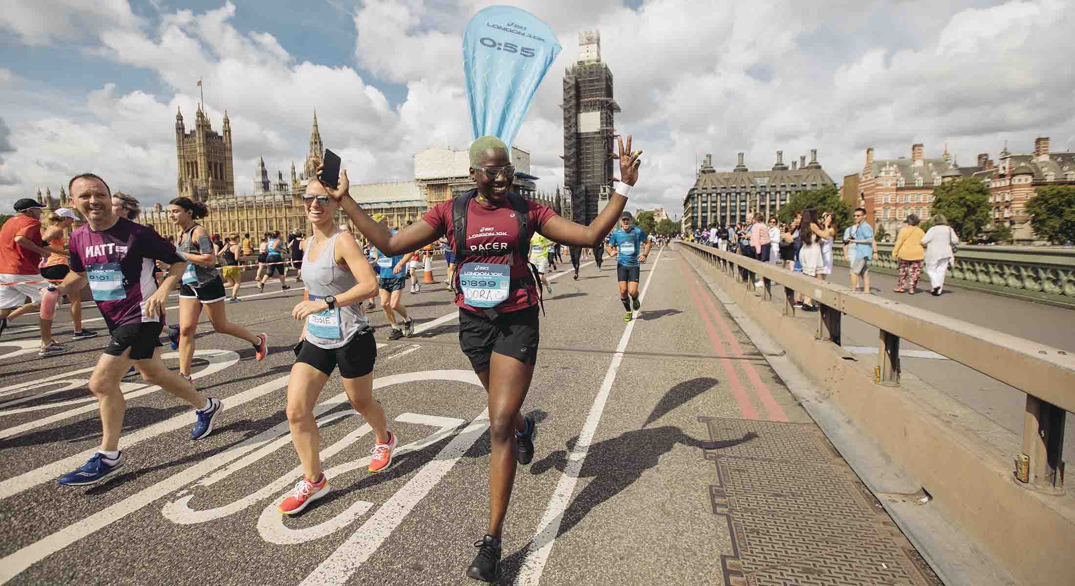 London 2025 asics 10k